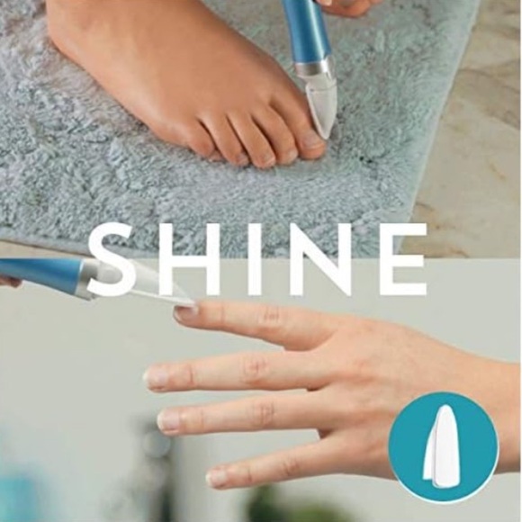 AMOPE PEDI PERFECT ELECTRIC NAIL CARE KIT WITH OIL - PINK (NEW WITH TAGS) - Picture 3 of 6